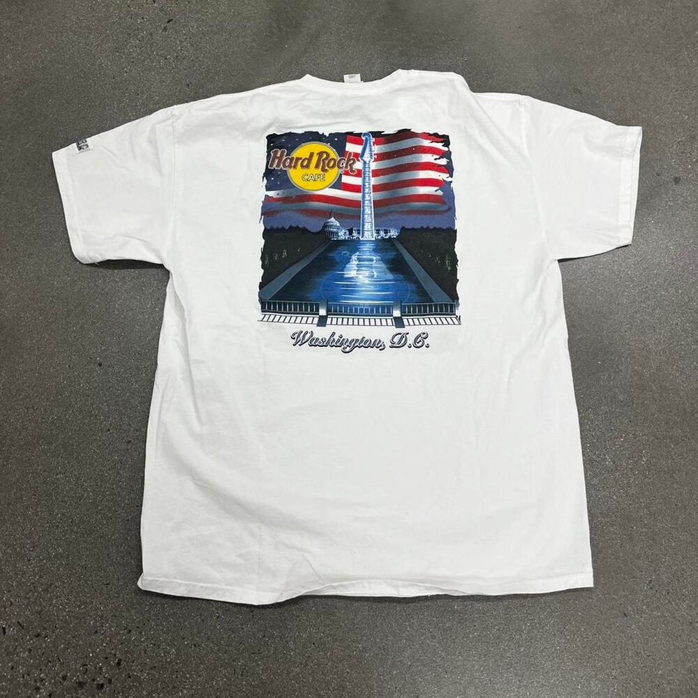 Vintage Y2K Hard Rock Cafe Men’s XXL Washington D.C. T-shirt